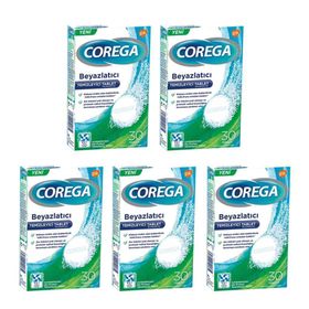 Corega 5x30 Tablet Diş Protezi Temizleyici