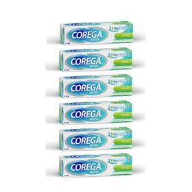 Corega 6x40 gr Super Protez Yapıştırıcı Naneli Krem
