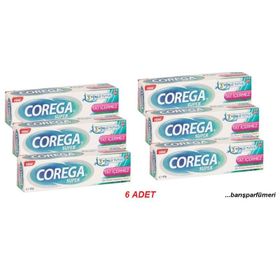 Corega 6x40 gr Tat İçermez Diş Protez Yapıştırıcı Krem