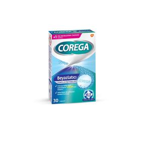 Corega Beyazlatıcı 30'lu Diş Protezi Temizleyici Tablet