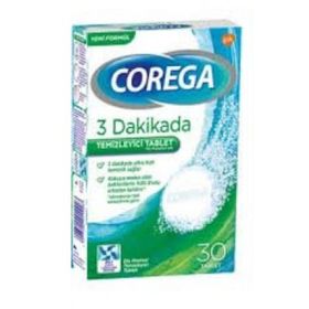 Corega Cleanser Bio 30'lu Protez Temizleme