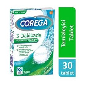 Corega Cleanser Bio 30'lu Protez Temizleme