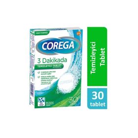 Corega Cleanser Bio 30'lu Protez Temizleme