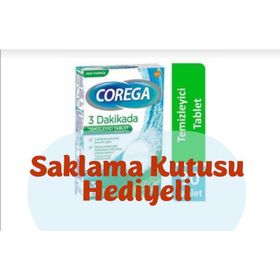 Corega Diş Protez Yapıştırıcı ve Temizleme Tableti