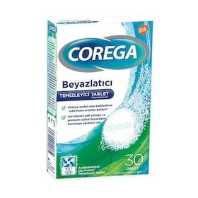 Corega Diş Protezi Beyazlatıcı 30 Tablet+Protez 40 gr Yapıştırıcı Krem