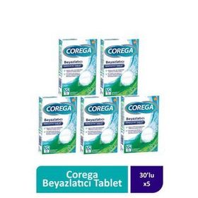 Corega Diş Protezi Beyazlatıcı 5x30 Tablet