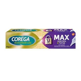 Corega Maksimum Güç 40 gr Diş Protezi Yapıştırıcı Krem