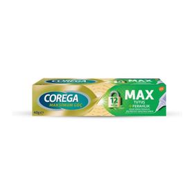 Corega Max Tutuş Ferahlık 40 gr Diş Protezi Yapıştırıcı Krem