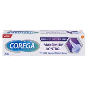 Corega Maximum Kontrol 40 gr Diş Protezi Yapıştırıcı Krem