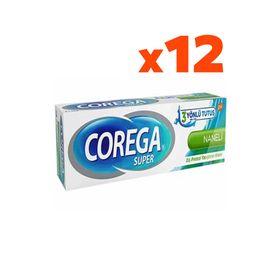 Corega Naneli 12x40 gr Diş Protezi Yapıştırıcı Krem