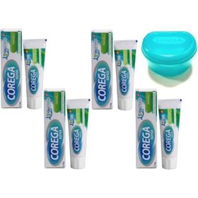 Corega Naneli 4x40 gr Diş Protezi Yapıştırıcı Krem