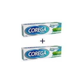Corega Super Naneli 2'lü Diş Protezi Yapıştırıcı Krem
