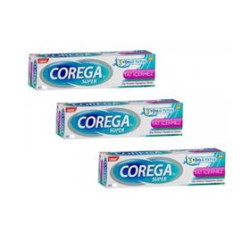 Corega Super Tat İçermez 3x40 gr Diş Protezi Yapıştırıcı Krem