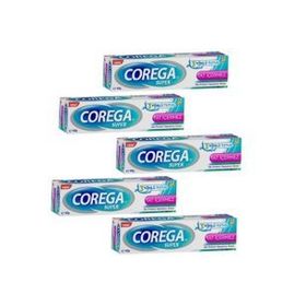 Corega Super Tat İçermez 5x40 gr Diş Protezi Yapıştırıcı Krem