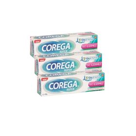 Corega Tat İçermez 3x40 gr Diş Protezi Yapıştırıcı Krem
