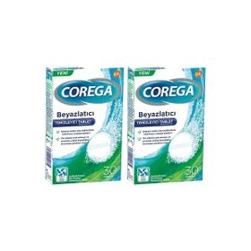 Corega Temizleyici Beyazlatıcı 2x30 Tablet