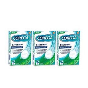 Corega Temizleyici Beyazlatıcı 90 Tablet