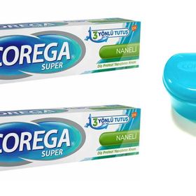Corega Yastık Konforu 2x40 gr Diş Protezi Yapıştırıcı Krem