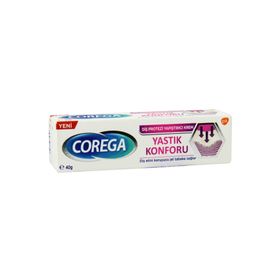 Corega Yastık Konforu 40 gr Diş Protezi Yapıştırıcı Krem