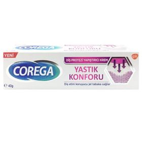 Corega Yastık Konforu 5x40 gr Diş Protezi Yapıştırıcı Krem
