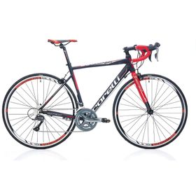 Corelli Boolva RC100 Claris 16 Vites V Fren 28 Jant Siyah Kırmızı Beyaz 54 Kadro Yol Yarış Bisikleti