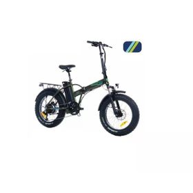 Corelli Broster Valco Fat Bike 42 cm MD 20 Jant 7 Vites Metalik Mavi Elektrikli Katlanır Bisiklet