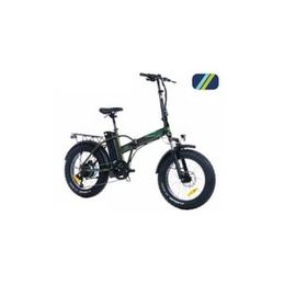 Corelli Broster Valco Fat Bike 42 cm MD 20 Jant 7 Vites Metalik Mavi Elektrikli Katlanır Bisiklet
