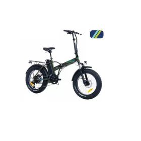 Corelli Broster Valco Fat Bike 42 cm MD 20 Jant 7 Vites Metalik Mavi Elektrikli Katlanır Bisiklet