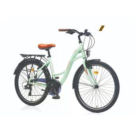 Corelli Glowie 410H V 24 Jant 21 Vites Beyaz Kahve Kadın Şehir Bisikleti