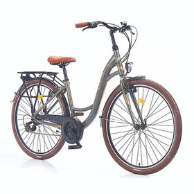 Corelli Merrie 24 Jant 21 Vites Gri Kahve Kadın Şehir Bisikleti