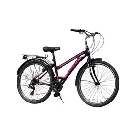 Corelli Schule V Fren 21 Vites 26 Jant Siyah Fuşya 16 Kadro Kadın Şehir Bisikleti