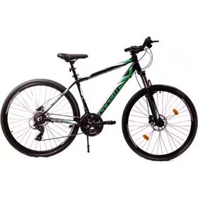 Corelli Trivor 5.1 V Fren Shimano 21 Vites 28 Jant 18 Kadro Koyu Gri Yeşil Beyaz Şehir Tur Bisikleti