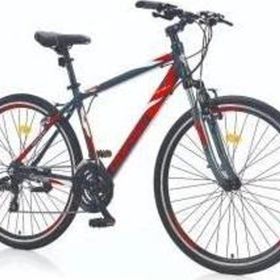 Corelli Trivor Shimano Koyu Gri Kırmızı Beyaz 5.1 V Fren 21 Vites 28 Jant 18 Kadro Şehir Tur Bisikleti