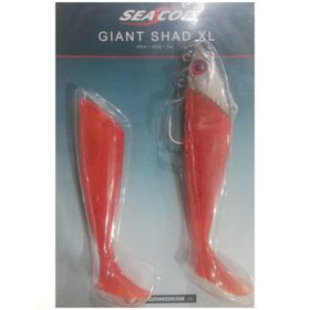 Cormoran Seacor Giant Shad XL Orange Pepper Silikon Balık Yemi
