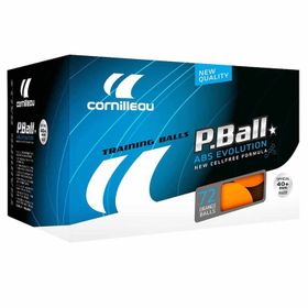 Cornilleau P-ball Abs Evolution 1 Yıldız 72'li Masa Tenisi Topu Turuncu