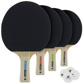 Cornilleau Sport Pack Quattro ITTF Onaylı 4 Adet Raket + 4 Adet Top Masa Tenisi Seti