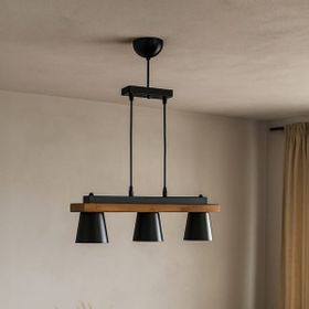 Correx Venedik 70x10x10 cm Siyah Kahverengi 3'lü Sıralı Sarkıt
