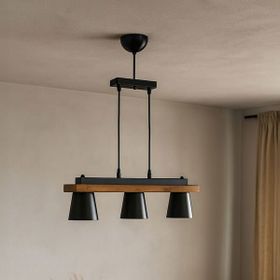 Correx Venedik 70x10x10 cm Siyah Kahverengi 3'lü Sıralı Sarkıt
