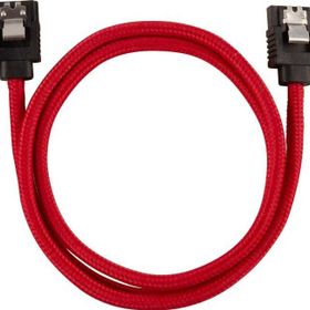 Corsair CC 8900254 Premium Sata 6 Gbps 60 cm Kırmızı Kablo Seti