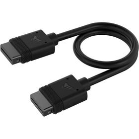 Corsair CL-9011120-WW 2x0.20 mt Düz Konnektörlü Siyah 2x200 mm Black iCUE LINK Kablosu