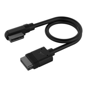 Corsair CL-9011123-WW 2x200 mm Düz İnce Konektörlü Siyah iCUE LINK Kablosu