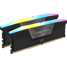 Corsair CMH96GX5M2B6400C32 Vengeance RGB 96 GB 6400 MHz CL32 INTEL XMP 3.0 DDR5 Heatsink Siyah RAM
