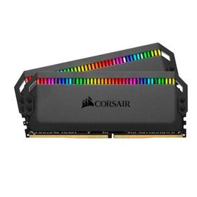 Corsair CMT16GX4M2C3200C16 16GB (2X8GB) DDR4 3200MHz CL16 Dominator Platinum RGB Soğutuculu Siyah DIMM Bellek Ram