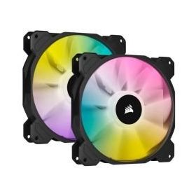 Corsair CO-9050111-WW İCUE SP140 140 mm Icue Rgb Elite 2'li Paket Fan