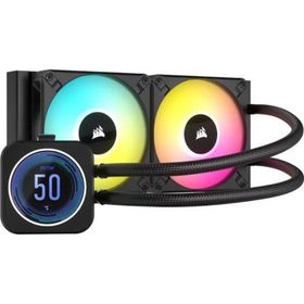 Corsair CW-9060074-WW iCUE H100I Elite LCD XT RGB 240 mm Intel AMD Uyumlu İşlemci Sıvı Soğutucu