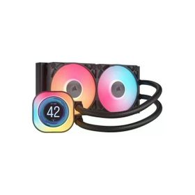 Corsair CW-9061022-WW Icue Link Titan 240 RX LCD 240 mm Radyatör RGB Aydınlatma Sıvı CPU Soğutucusu