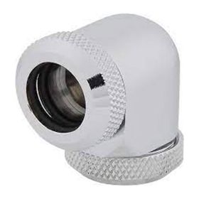 Corsair CX-9052021-WW 12 mm XF Hardline 2-pack 90° Angled OD Compression Chrome Fitting Hard Tube