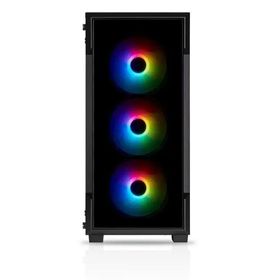 Corsair iCUE 220T CC-9011190-WW RGB Midi Dikey Tower Siyah Mini Bilgisayar Kasası