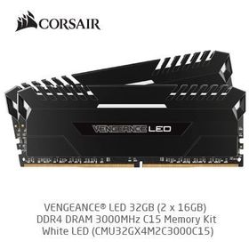 Corsair Vengeance LED 32GB 3000MHz DDR4 CMU32GX4M2C3000C15 RAM Bellek
