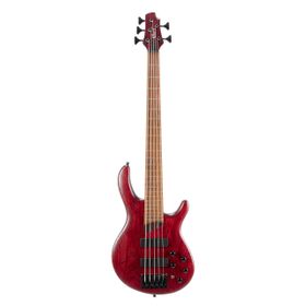 Cort 5 Telli Open Pore Burgundy Red B5 Element Opbr Bas Gitar